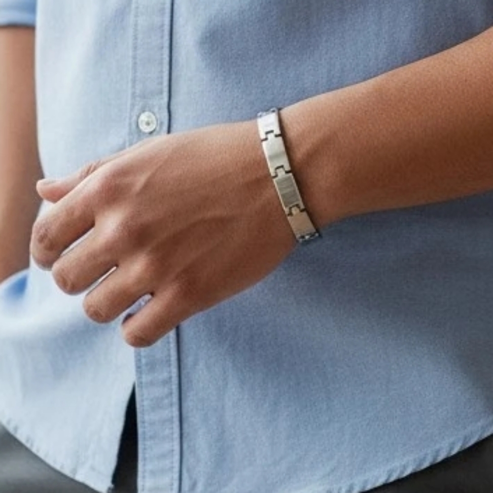 Silver Stainless Steel Bracelet